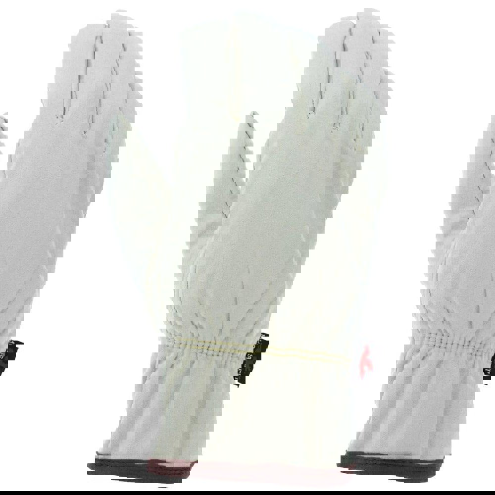 Gloves: Size L, Fleece-Lined, Synthetic Leather